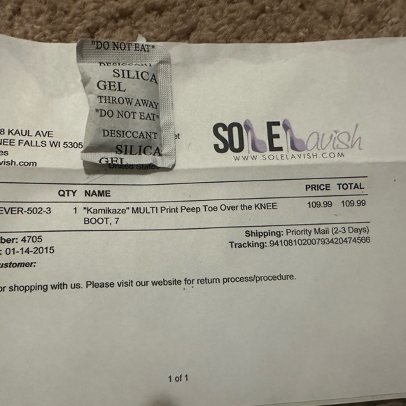 Zip up open toed heeled boots - Picture 5 of 5